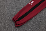2025/26 Miami Heat Maroon Hoody Zipper Jacket Tracksuit
