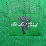 2007/08 M Utd Green GK Retro Soccer Jersey