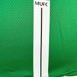 2007/08 M Utd Green GK Retro Soccer Jersey
