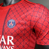 2025/26 PSG Special Edition Red Player Version Jersey