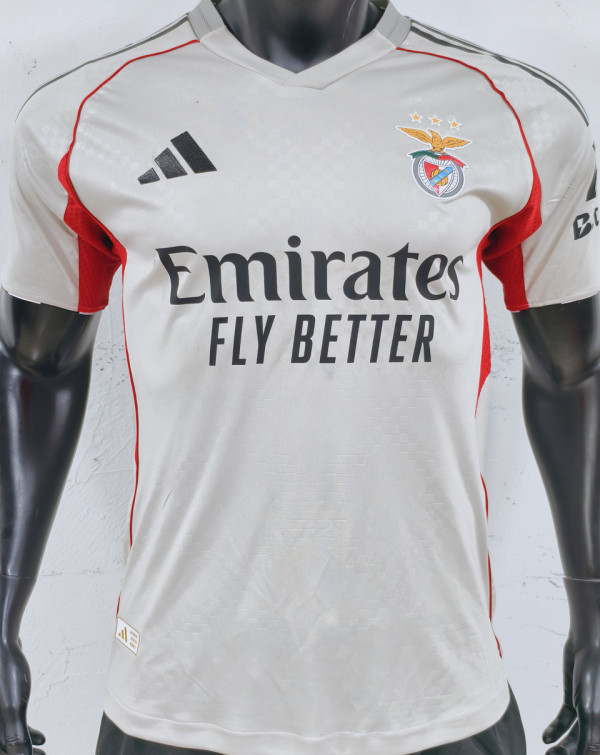 2025/26 Benfica Away Player Version Soccer Jerse
