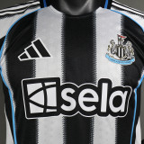 2025/26 Newcastle Home Player Version Soccer Jersey