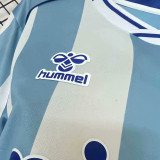 2025/26 Malaga Home Fans Soccer Jersey
