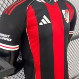 2025/26 River Plate Away Player Version Soccer Jersey 胸前空白版