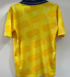 1994 Colombia Home Yellow Retro Soccer Jersey