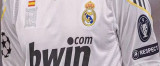2009/10 RM Away Black Retro Player Version Long Sleeve Jersey