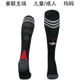 2025/26 M Utd Home Black Sock