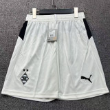 2025/26 Monchengladbach Home White Shorts Pants