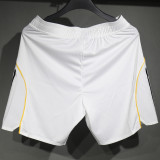 2025/26 RM Home White Player Version Shorts Pants  (A+球员版)