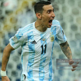 2021 Argentina Home Player Version Retro Soccer Jersey