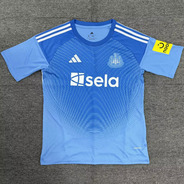 2025/26 Newcastle Blue GK Fans Soccer Jersey