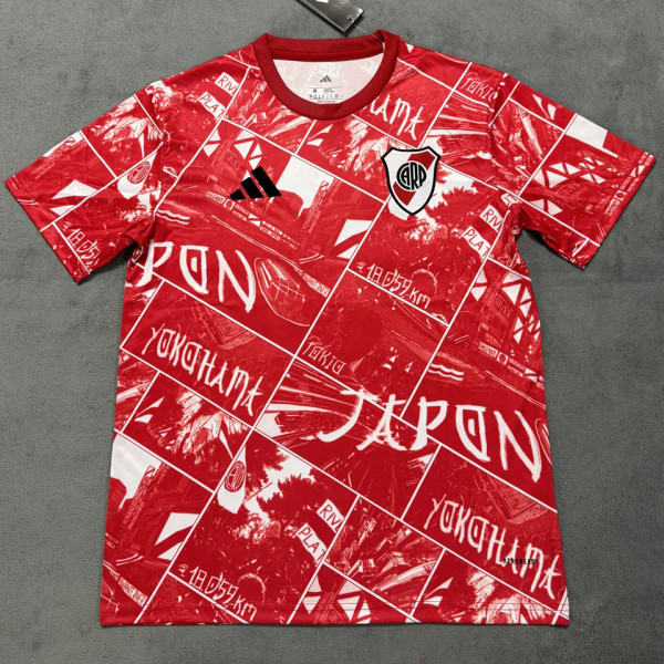 2025/26 River Plate Red  Fans Training Jersey