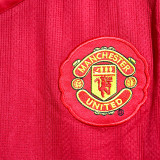 2007/08 M Utd Home Retro Player Version Long Sleeve Soccer Jersey 球员版长袖