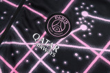 2025/26  PSG Black Kids Jacket Tracksuit 喷墨