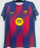 LAMINE YAMAL #10 BA 1:1 Quality Home Fans Soccer Jersey 2025/26   Laiga Font 西甲字体