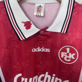 1997/1998 Kaiserslautern Home Red Retro Soccer Jersey
