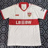2025/26 VFB Stuttgart Home White Fans Soccer Jersey