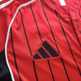2025/26 M Utd Red Baseball T-Shirt