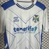 2025/26 Tenerife Home White Fans Soccer Jersey