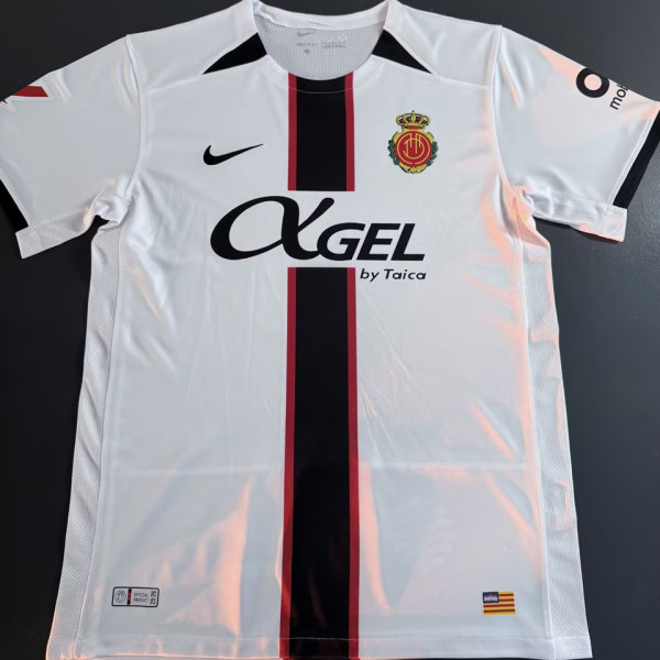 2025/26 Mallorca Away White Fans Soccer Jersey