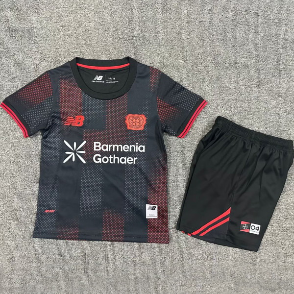 2025/26 LeverKusen Home Kids Soccer Jersey