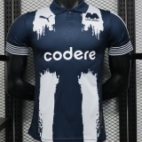 2025/26 Monterrey 80Th Anniversary Edition Player Version Soccer Jersey 胸前队微是M