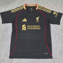 2025/26 LFC Black Fans Soccer Jersey 红边