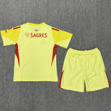 2025/26 Benfica Yellow GK Kids Soccer Jersey