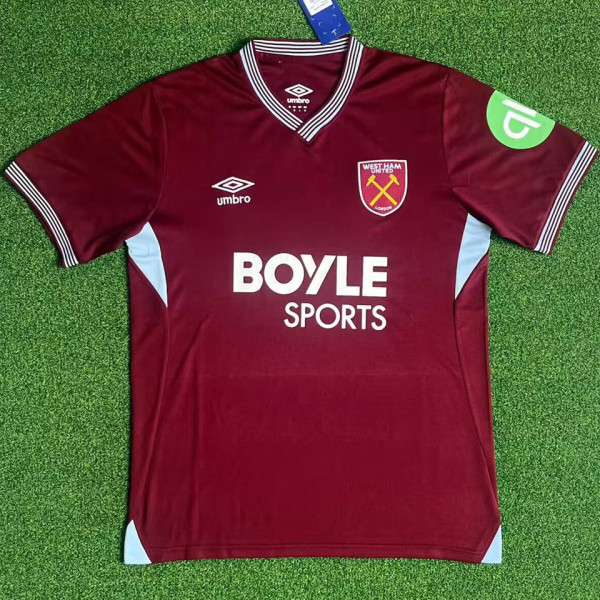 2025/26 West Ham Home Fans Soccer Jersey