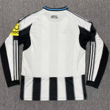2025/26 Newcastle Home Long Sleeve Soccer Jersey