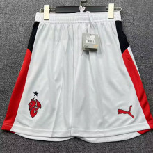 2025/26 AC Milan Away White Short Pants