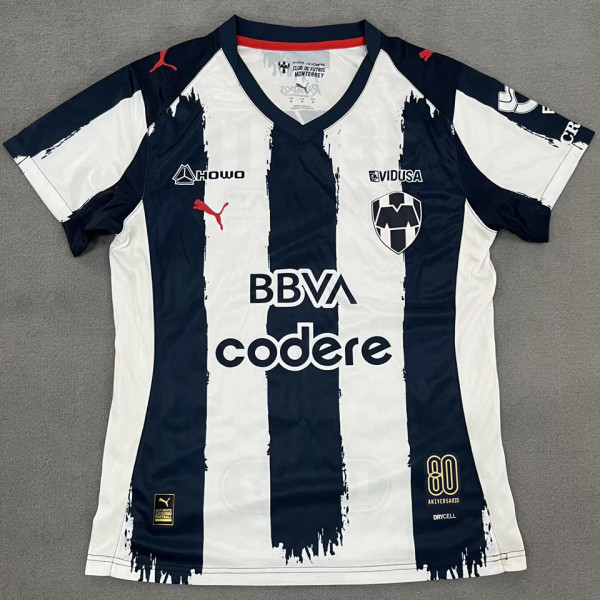 2025/26 Monterrey Home Women Soccer Jersey    女 红色马仔