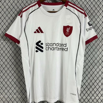 2025/26 LFC Away White Fans Soccer Jersey 背有97标