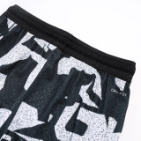 C2502 Jordan Casual Short Pants 破冰斑白