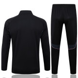 2025/26 JUV Black Kids Jacket Tracksuit