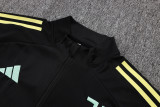 2025/26 JUV Black Kids Jacket Tracksuit