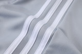 2025/26 RM Grey White Jacket Tracksuit