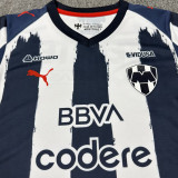 2025/26 Monterrey Home Kids Soccer Jersey 红色马仔