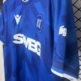 2025/26 Karlsruher SC Home Blue Fans Soccer Jersey  卡尔斯鲁厄