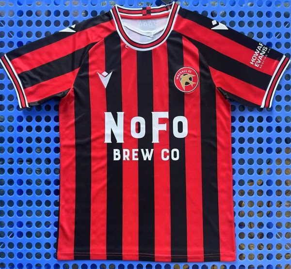 2025/26 Walsall Home Fans Soccer Jersey 沃尔索尔