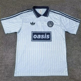 2025/26 AD x oasis Blue Retro Style Fans Soccer Jersey