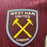 2025/26 West Ham Home Player Version Soccer Jersey