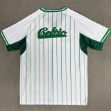 2025/26 Celtic White Baseball T-Shirt