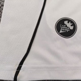 2025/26 Albacete Home White Fans Soccer Jersey 阿尔巴赛特