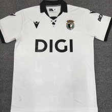 2025/26 Burgos CF Home White Fans Soccer Jersey 布尔戈斯
