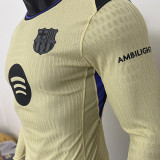 2025/26 BA Away Player Version Long Sleeve Soccer Jersey