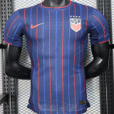 2025/26 U.S Away Player Version Soccer Jersey 带星