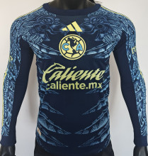 2025/26 Club America Away Player Version Long Sleeve Soccer Jersey 长袖