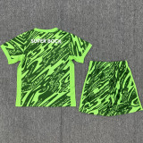 2025/26 Sporting Lisbon GK Green Kids Soccer Jersey 里斯本