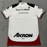 2025/26 Atlas Away White Fans Soccer Jersey 阿特拉斯